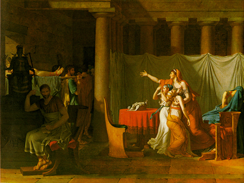 Jacques-louis david and the french revolution image