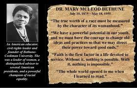 Mary McLeod Bethune Flashcards | Easy Notecards